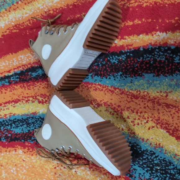 Converse Women's Run Star Hike High Top Sneakers - Brown - Picture 3 of 5